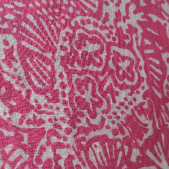 Lilly Pink & White Pima Cotton Dress XS - Picture 4 of 5